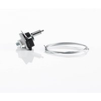 Ivela LKM adapter mechanical black rope tensioner, 2 m