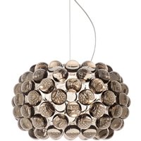 Foscarini Caboche Plus piccola LED-Hängelampe grau