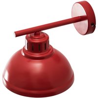 Luminex Sven wall light, 1-bulb, red, steel, E27