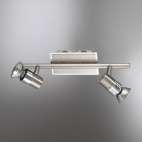 Fabas Luce Two-bulb ceiling light ALICE
