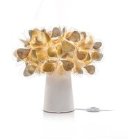 Slamp Clizia Mama Non Mama bord E14 guld/vit