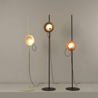 Milan Iluminación Milan Wire golvlampa Ø 24 cm koppar metallic/antracit