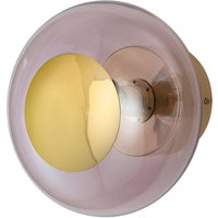 EBB & FLOW Horizon fatning guld/rosé-brun Ø 21 cm