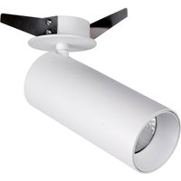 Viokef Reeds recessed downlight, steel, white