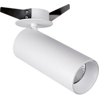 Viokef Inbyggnadsspot Reeds av stål, vit