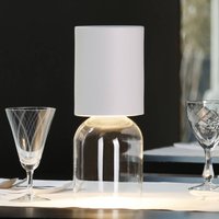 Luceplan Nui Mini table lamp, battery IP54, white