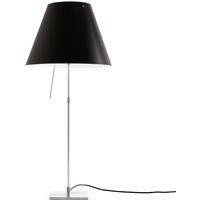 Luceplan Costanza bordslampa D13i aluminium/svart