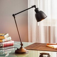 Euluna Emoti table lamp, black, 45 cm high, adjustable