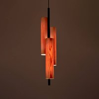 LZF LAMPS LZF Black Note Triplet pendant black/cherry
