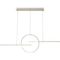 Mantra Iluminación Kitesurf LED-hänglampa, 3 lampor, vit