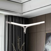 Viokef LED-hänglampa Alta, silverfärgad, Ø 70 cm, metall