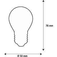 Segula LED Elegant Line E27 3W Golfboll 2 700 K Glödtråd dimbar