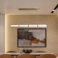 Searchlight Suspension LED Mod, couleur laiton, intensité variable sur 3 niveaux, acier