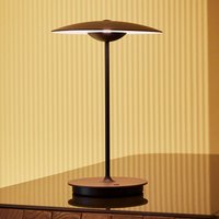 MARSET Ginger lampe de table LED rechargeable bois, chêne/blanc