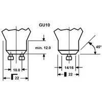 Sylvania LED-lampa SUPERIA RETRO ES50 GU10 4,8 W 965 475 lm 36°