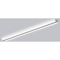 Helestra LED-spegellampa LOOM, längd 120 cm, krom, IP44