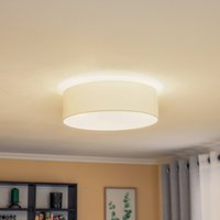 Rullfilt Euluna, tygnyans ecru, Ø 40 cm