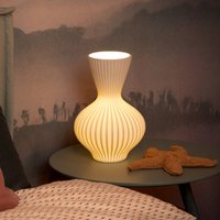 Lucide Momoro porcelain table lamp, 30 cm