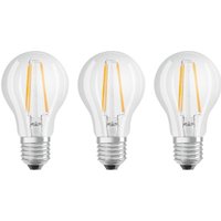 OSRAM LED bulb E27 Classic fil. 840 6.5W clear 3x