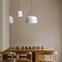Luceplan Zile pendant light, matt white, Ø 40 cm