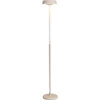 Mantra Iluminación Lampadaire LED Noa II, variateur tactile, acier, blanc
