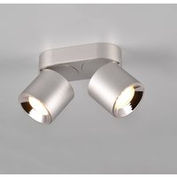 Trio Lighting Spot pour plafond Guayana GU10 à 2 lampes nickel