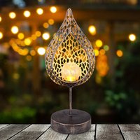 Globo 33528 LED solar light in leaf form