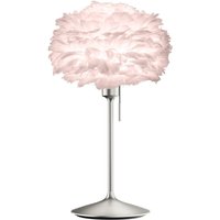 UMAGE Eos mini lampe de table rose/acier brossé
