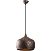 Hängeleuchte Saglam 3761 1-flg. Ø28cm kupfer/gold