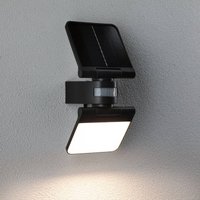 Paulmann Lesla Solar Outdoor Wall Lamp, Anthracite, Sensor, IP65