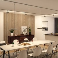 Paulmann URail Hildor suspension LED 3 000K chromé