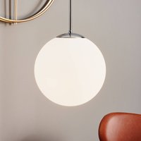 ALDEX Pendellampa Dione, 1 lampa, vit/krom 30 cm