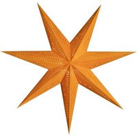 Sterntaler velvet paper star, Ø 75 cm orange