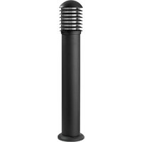 LEDS-C4 Balizas Grid LED-väglampa, antracit, aluminium, E27