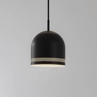 Nola Hänglampa Oura, Ø 15 cm, svart, järn, E27