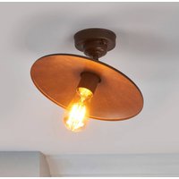 Moretti Luce ALICE ceiling light in antique brass