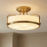 HINKLEY Avståndstaklampa Harper, Ø 36,6 cm, gammalmässing