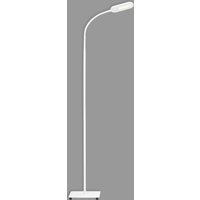 Briloner LED-golvlampa Office Step, vit, dimbar, CCT