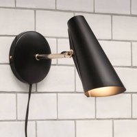 Northern Birdy wall lamp 31.5 cm black/steel