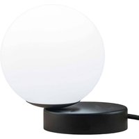 Tischleuchte Lumi rund schwarz