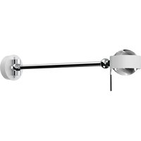 Top Light Puk Mini Hotel LED, 30cm, clear lenses, white/chrome