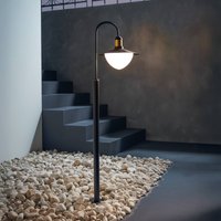 EGLO Gånglampa Sirmione med glasskärm