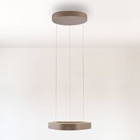 Suspension LED Paul Neuhaus Q-Stretto, bronze, 40,8 cm