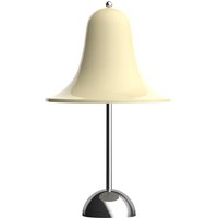 Lampa stołowa LED Verpan Pantop, kremowo-biała, wysokość 30 cm
