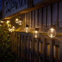 SMART GARDEN LED-ljusslinga GloBulb, 20-flammig, IP44