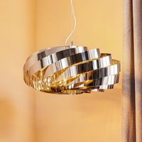Domiluce Suspension Vento, chromé-nickelé, Ø 60 cm, métal