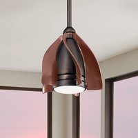 KICHLER Ventilateur plafond LED Terna bronze huilé/brossé