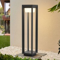 Prios LED-gadelampe Gamion, 60 cm, antracit, metal, IP54