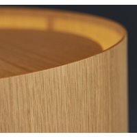 FRANDSEN hänglampa FM 1954, ek, Ø 28 cm, trä