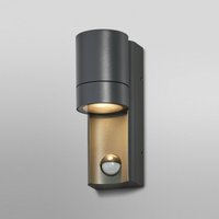 OSRAM ENDURA CLASSIC ISIDOR outdoor wall lamp with sensor, dark grey